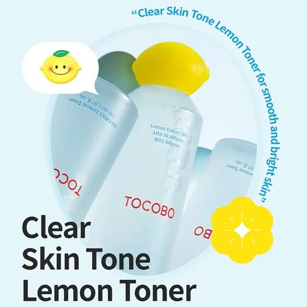 TOCOBO AHA BHA Lemon Toner 150ml