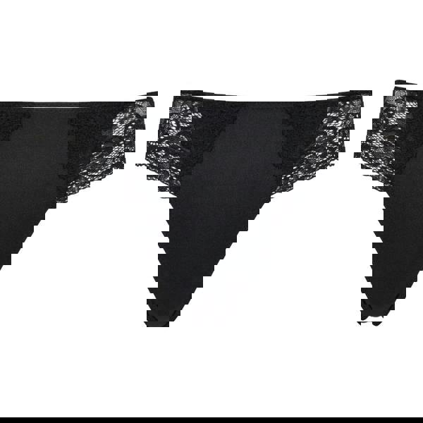 The Little Women Brief Pack shot of Perfectly You briefs in black – soft cotton mix everyday lingerie matching Perfectly You and Very You small cup bras