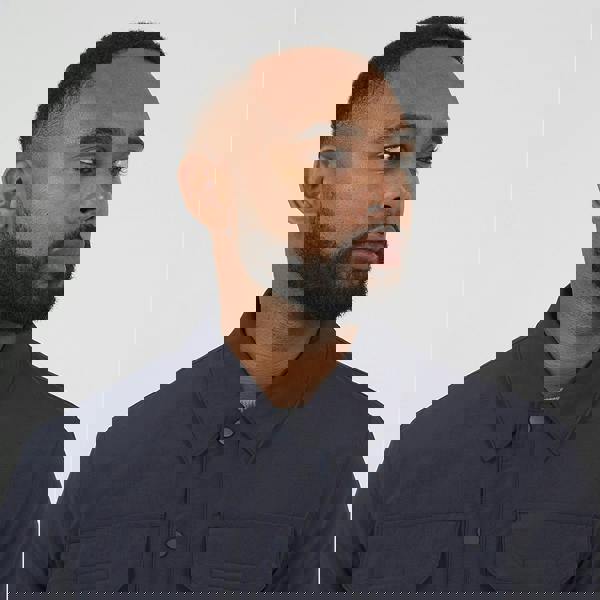 Brave Soul Navy Borg Lined Zip-Up Shacket - Navy Image 4