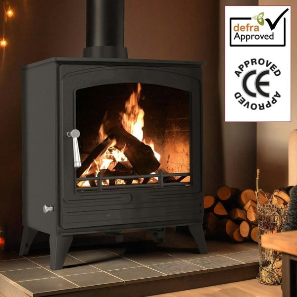 RoyalFire Royal Fire 8.5kW Steel Eco Multifuel Stove