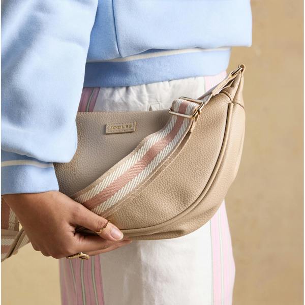 Joules JADE MOON Cross Body Bag in Nude