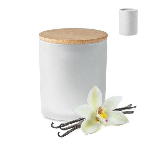 MidOcean Keops Plant-Based Scented Candle - White - 