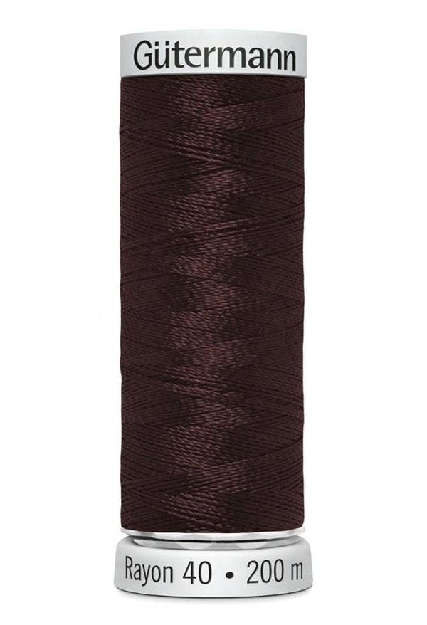 Gutermann No 40 Sulky Rayon Embroidery Thread 200m Rayon Thread Suitable For Embroidery