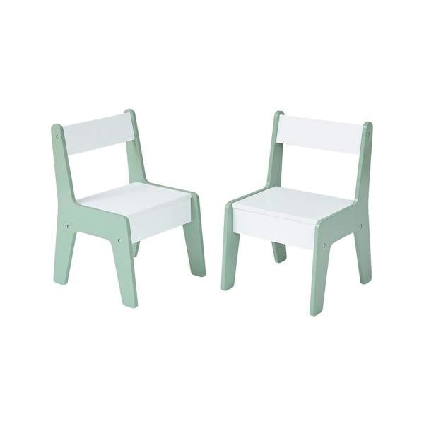 Liberty House Toys Kids 4-in-1 Play Table and Two Chairs Set