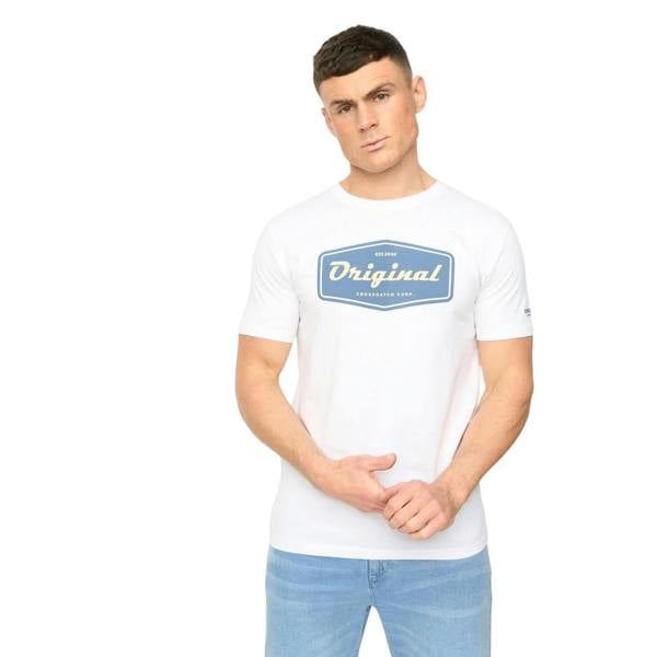 Crosshatch Mens Tryplex Cotton T-Shirt (Pack of 5) - Multicoloured - 