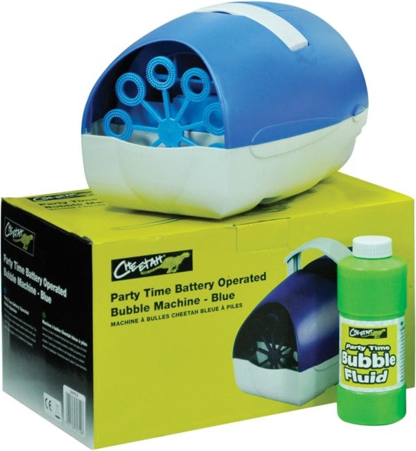 FX Lab Cheetah Bubble Machine Blue