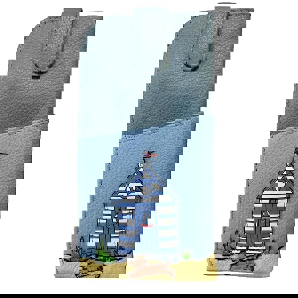 Mala Leather Beachhut, Dog & Gull Leather Glasses Case – Wide Fitting