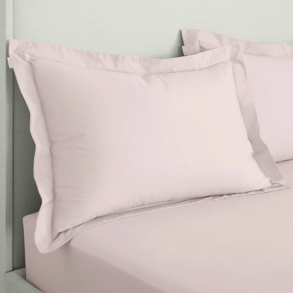 Bianca 200 Thread Count Cotton Percale Oxford Pillowcase Pair