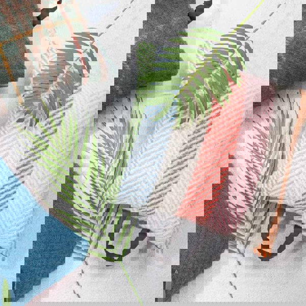 Waterproof Outdoor Cushion in Pure New Wool - Rainbow - Heating & Plumbing London - 