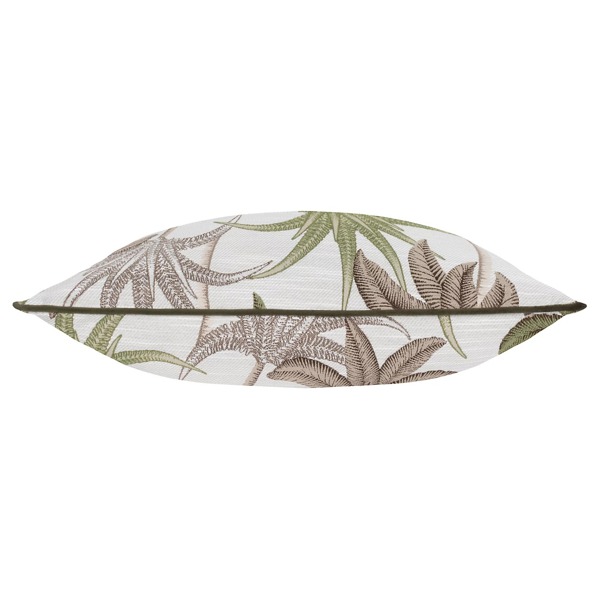 Wylder Topics Galapagos Jacquard Piped Cushion Cover - Green
