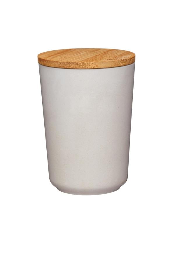 Natural Elements Eco-Friendly Recycled Plastic Storage Canister