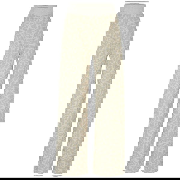 Boss Womens Naomi Leopard Print Tracksuit Bottoms - Beige