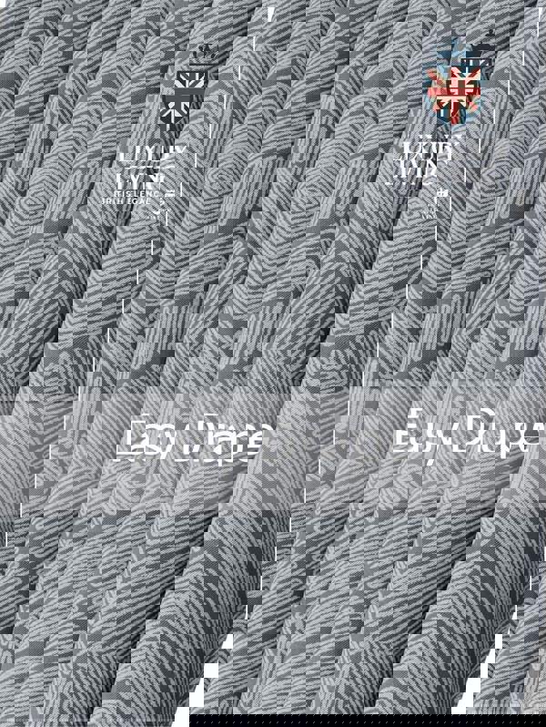 Luxury Living Triple Weave Geometric Aztec Print Ring Top Blackout Curtains