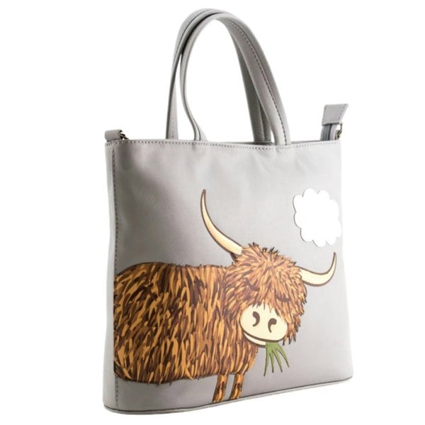 Mala Leather Bella Highland Cow Grab Bag - Ltd Edition