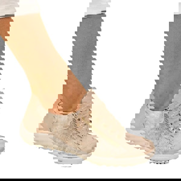 Lunar Womens/Ladies Cedar Trainers - Beige