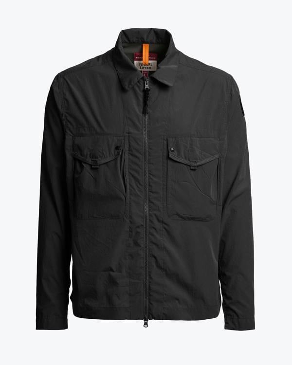 Parajumpers Elgin Mens Overshirt - Black 541