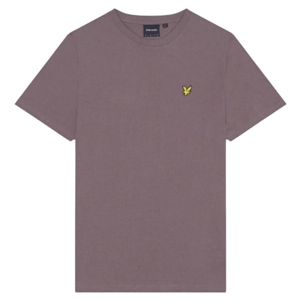 Lyle & Scott Branded Chest Logo Purple Highland Mauve T-Shirt M