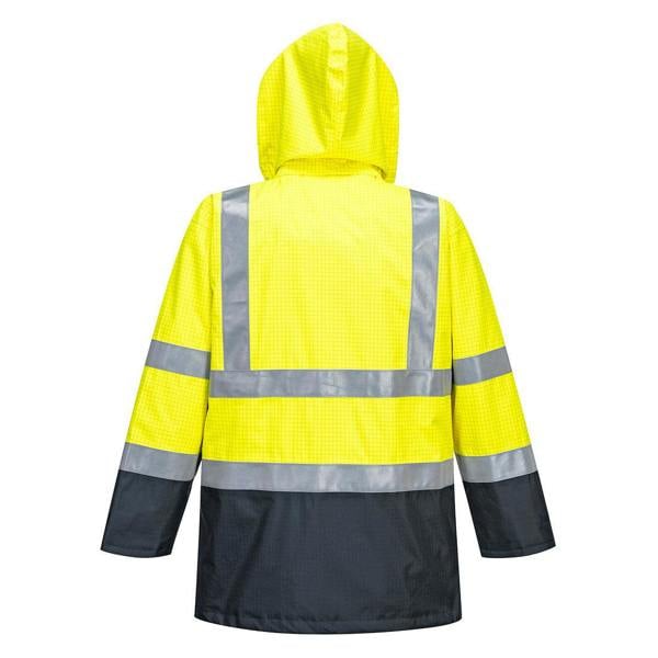 Bizflame Rain Hi-Vis Constrast FR Jacket Portwest