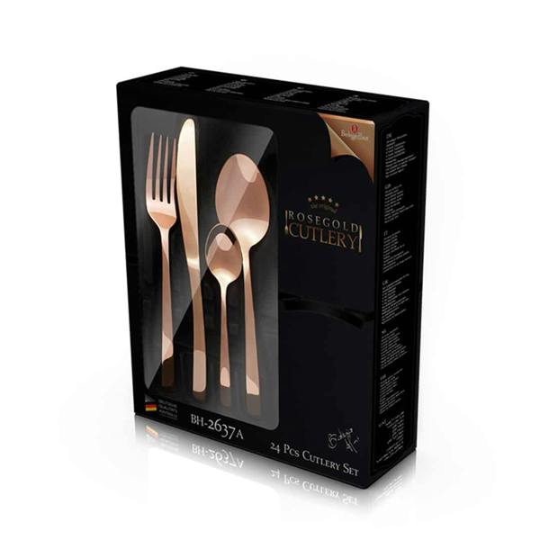 Cutlery Set 24 pcs Berlinger Haus BH2729 | Rose Gold