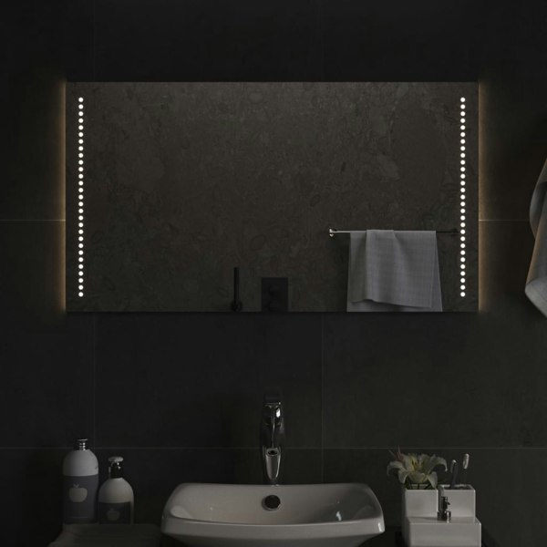Berkfield LED Bathroom Mirror 50x90 cm