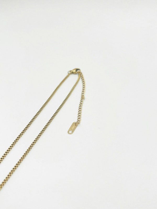 SVNX Green Stone Pendant Necklace - Gift Boxed