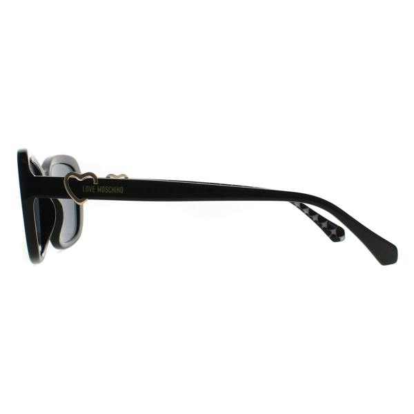 Love Moschino Sunglasses MOL060/S 807 IR Black Grey