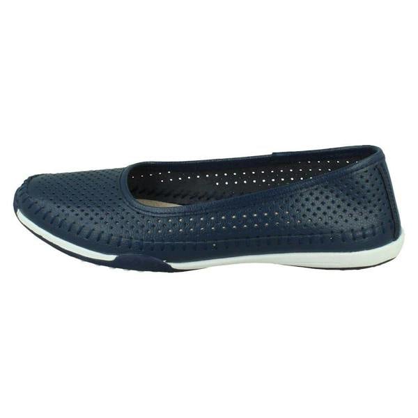 Down to Earth Ladies Down To Earth Ballerina Casual Shoes F80573