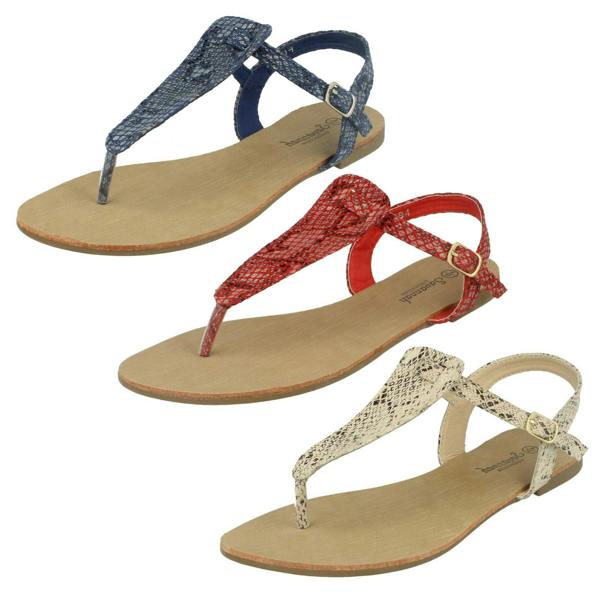 Savannah Ladies Savannah Toe Post Sandals