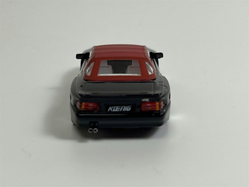 Tarmac Mercedes Benz SL 500 Koenig Specials Black 1:64 Tarmac Works T64G045BL