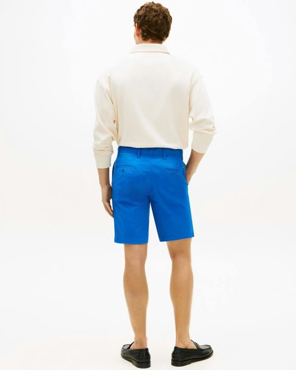 Tommy Hilfiger Denton 9.5 Inch Essential Mens Twill Shorts - Blue Orbit