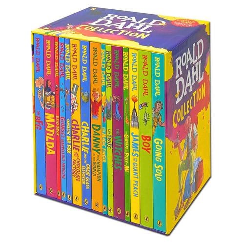 Roald Dahl Collection 16 Books Box Set New Covers