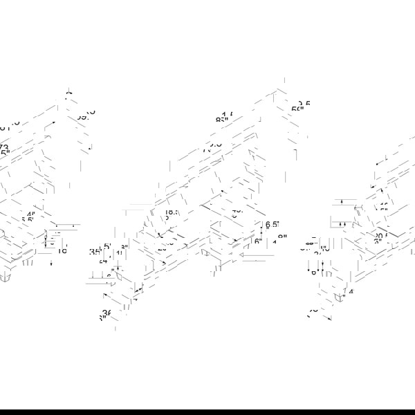 Dorel Home Bowen Sectional 3-seater Sofa in Blue