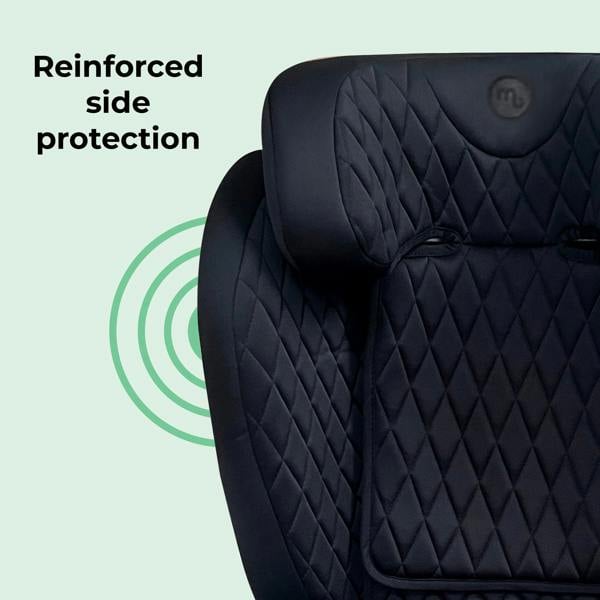 MBCS23 i-Size (100-150cm) High Back Booster Car Seat - Billie Faiers Quilted Black