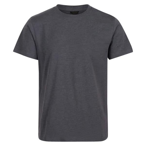 Regatta Professional Mens Cotton Soft Touch T-Shirt - Seal Grey - 