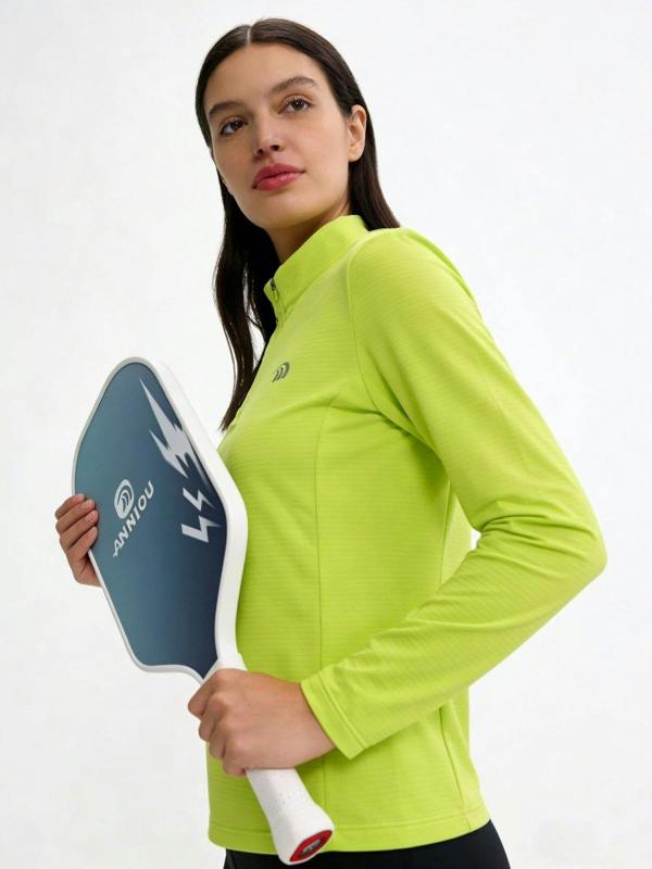 Anniou Antimicrobial Quick-Dry Pickleball Top UPF 50+