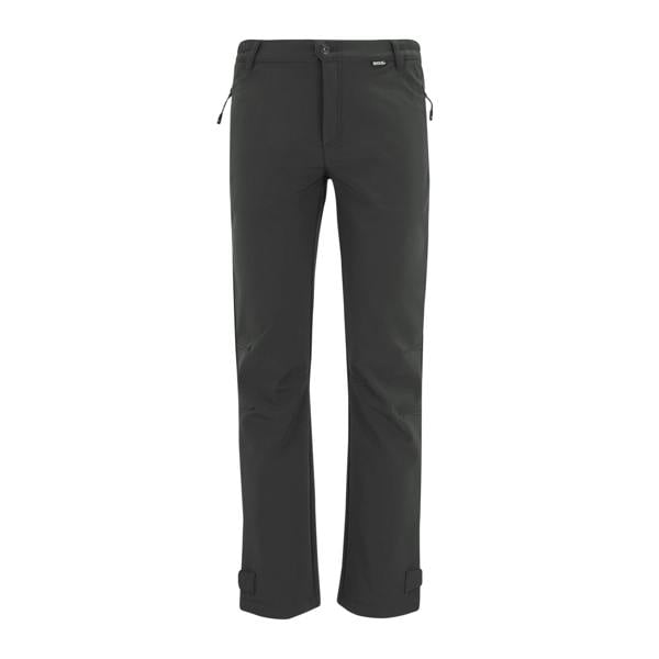 Regatta Mens Geo Softshell Hiking Trousers - Ash - 