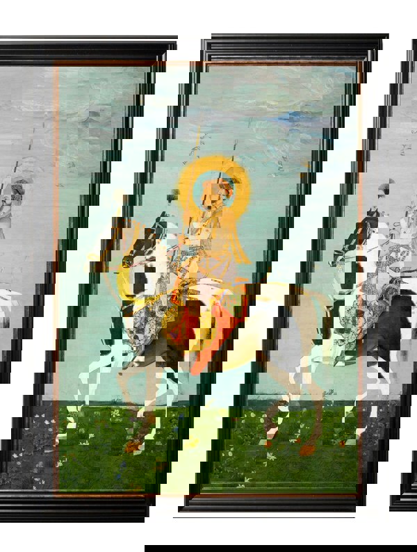 Exceptional Art Mughals - Horsemen