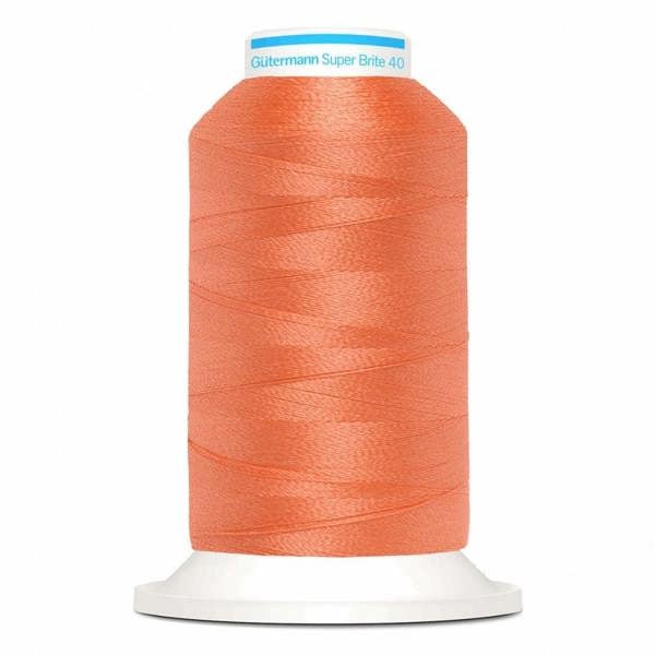 Gutermann Super Brite Polyester 40 Embroidery Thread 1000m Polyester Thread Suitable For Embroidery