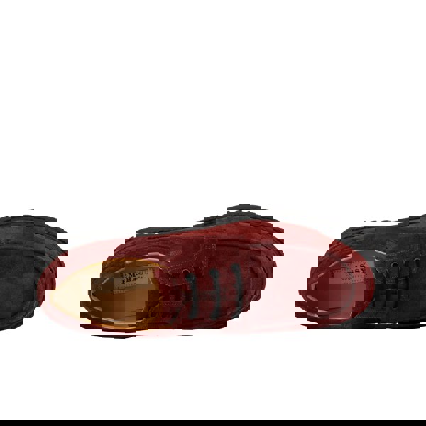 Embassy London Wexley - Burgundy - Men's Suede Derby Shoe