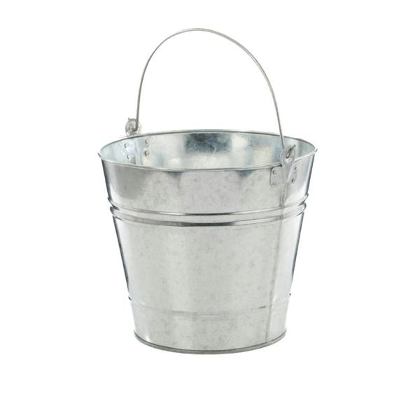 Leecroft Galvanised Bucket 12'' 12L - One Colour - 