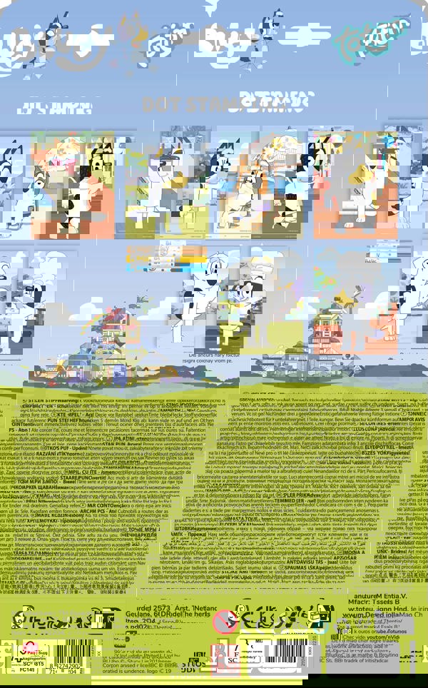 Totum Bluey Dot Stamping