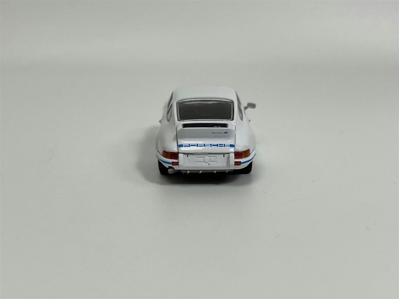 Mini GT Porsche 911 Carrera RS 2.7 Grand Prix White With Blue Livery RHD 1:64 Mini GT MGT00715R