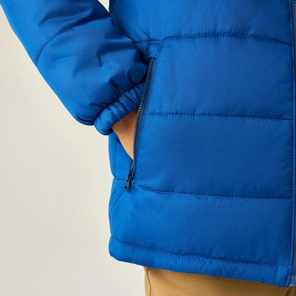 Regatta Childrens/Kids Lofthouse Padded Jacket - Aviator Blue/Olympian Blue - 