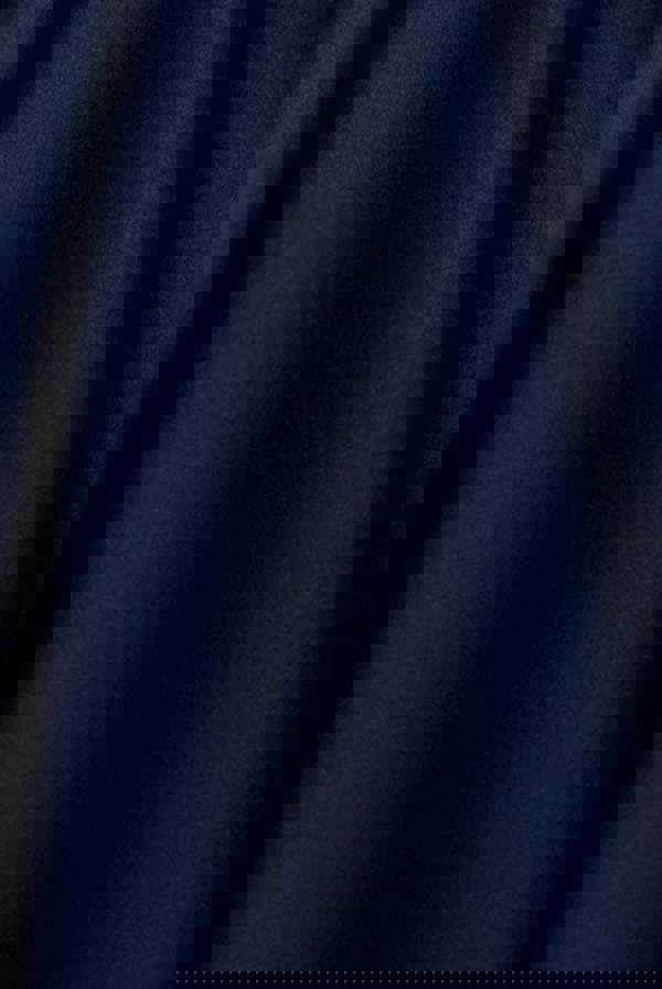 One Shoulder A Line Midi Dress - Navy Blue DR4949