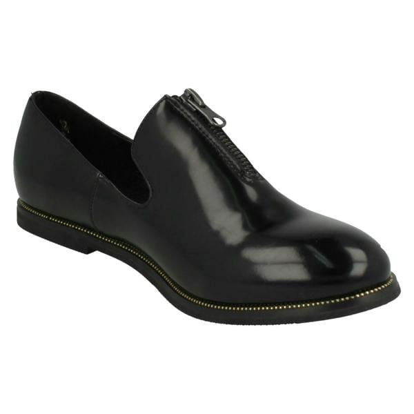Down to Earth Ladies Down To Earth Zip Detail Loafer