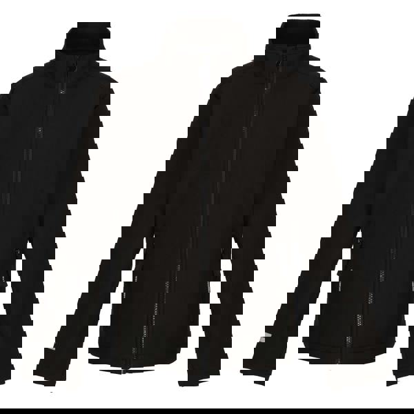 Regatta Professional Childrens/Kids 2 Layer Soft Shell Jacket - Black - 