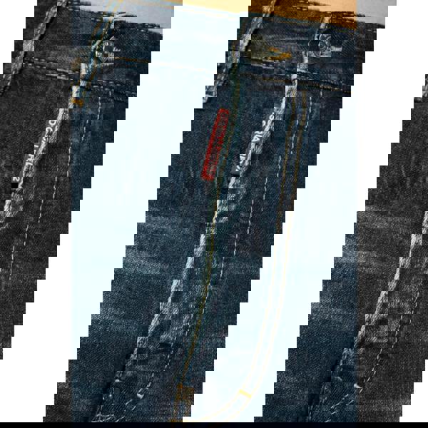 Dsquared2 Be Cool Be Nice Wash Loose Jeans Navy Blue W26