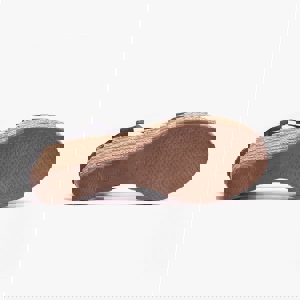 Rieker Alula Womens Wedge Heel Sandals - Blue (624H6-14)