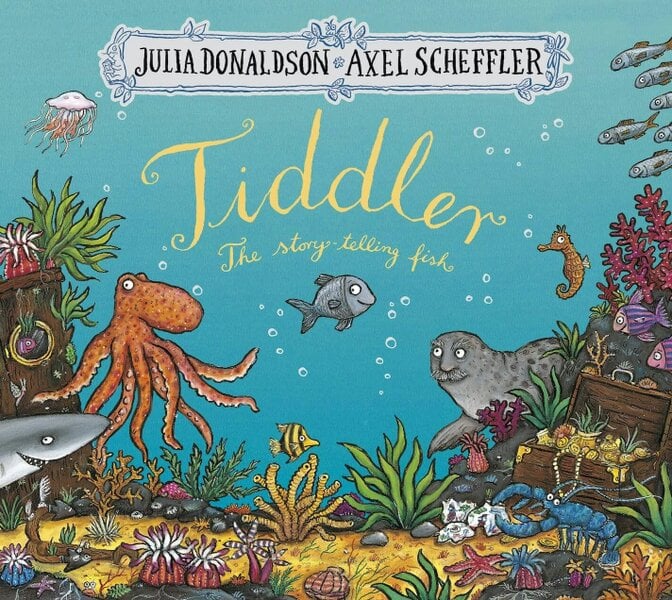 Julia Donaldson 6 Board Books Collection Set (The Highway Rat, Superworm, Zog, Tiddler, The Smeds and The Smoos, The Scarecrows Wedding)