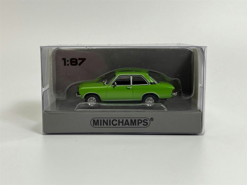 Minichamps Opel Ascona 1970 Light Green 1:87 Scale Minichamps 870040002